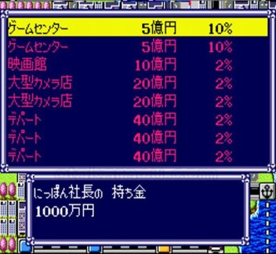 スーパー桃太郎電鉄 DX スーパーファミコンソフト / 起動確認済み プレイ画面 / スーパー桃太郎電鉄 DX Super Famicom Game Gameplay Screenshot