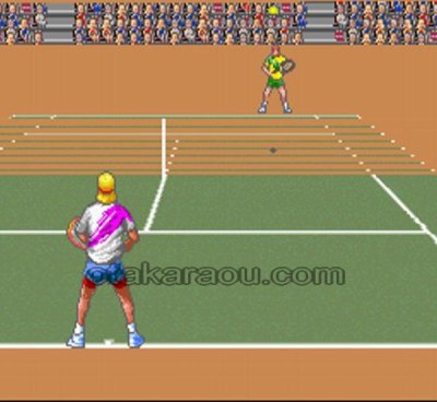 スーパーファミコン 画像 アメージング テニス