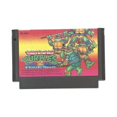 ファミコンソフト 中古 T.M.N.T.2(ティーンエイジ ミュータント ニンジャ タートルズ2)