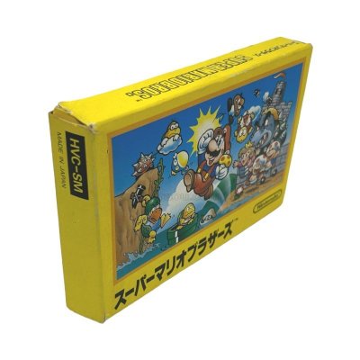 スーパーマリオブラザーズ　-3 ファミコンソフト / 起動確認済み プレイ画面 / Super Mario Bros. Famicom Game Gameplay Screenshot