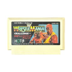 ファミコンソフト 中古 WWFレッスルマニアチャレン
