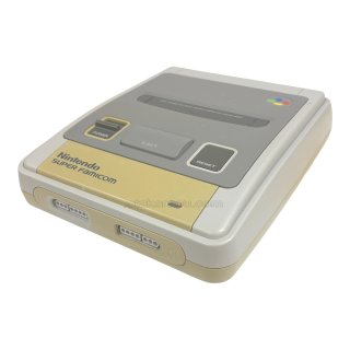 スーパーファミコン☆ケース付き スーパーファミコンゲームコンソール用の透明シェル交換ケース、ABS
