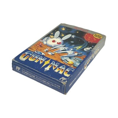 ガンナック ファミコンソフト / 端子清掃済み 動作確認済み / Gun-Nac Famicom Game Tested & Working