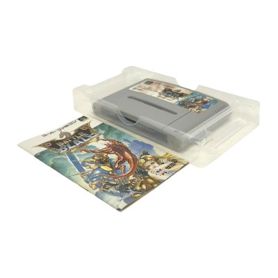 バトルブレイズ スーパーファミコンソフト / 起動確認済み プレイ画面 / Battle Blaze Super Famicom Game Gameplay Screenshot