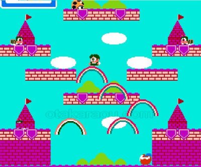 レインボーアイランド ファミコンソフト カセットのみ (端子清掃済