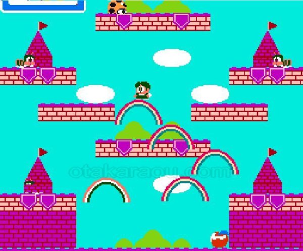 レトロゲームソフト レインボーアイランド