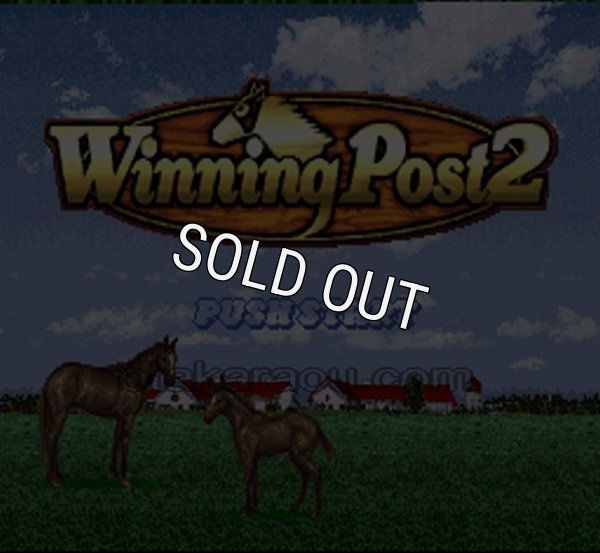 スーパーファミコンソフト ウイニングポスト2