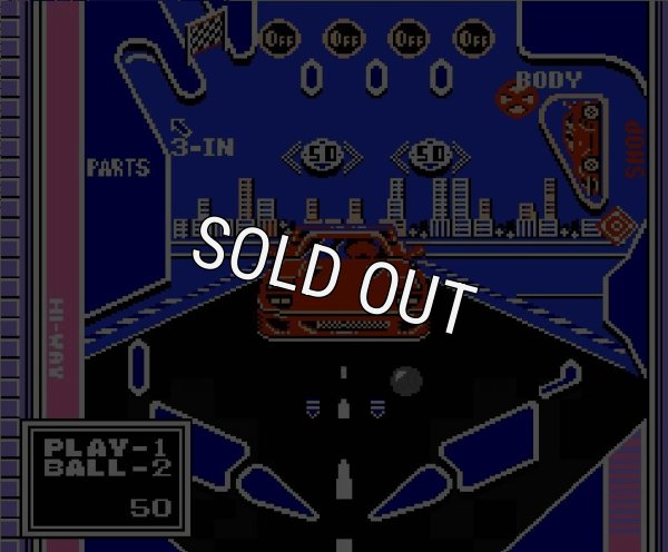 famicom game image スーパーピンボール