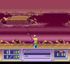 スーパーファミコン 画像 海釣り名人 スズキ編