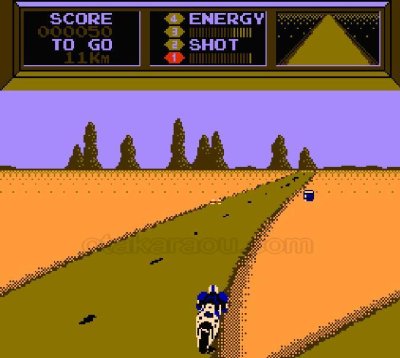 ファミコン名作 マッハライダー