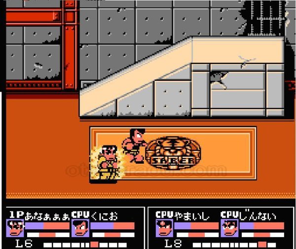 ファミコン画像 熱血格闘伝説