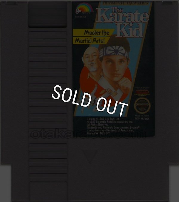 NESソフト 販売 The Karate Kid(ザカラテキッド)