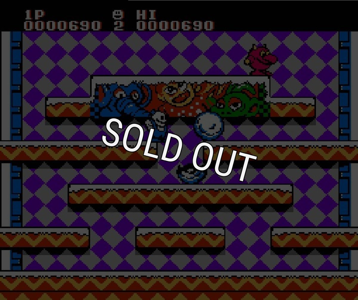 famicom game image スノーブラザース