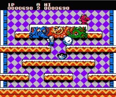 famicom game image スノーブラザース