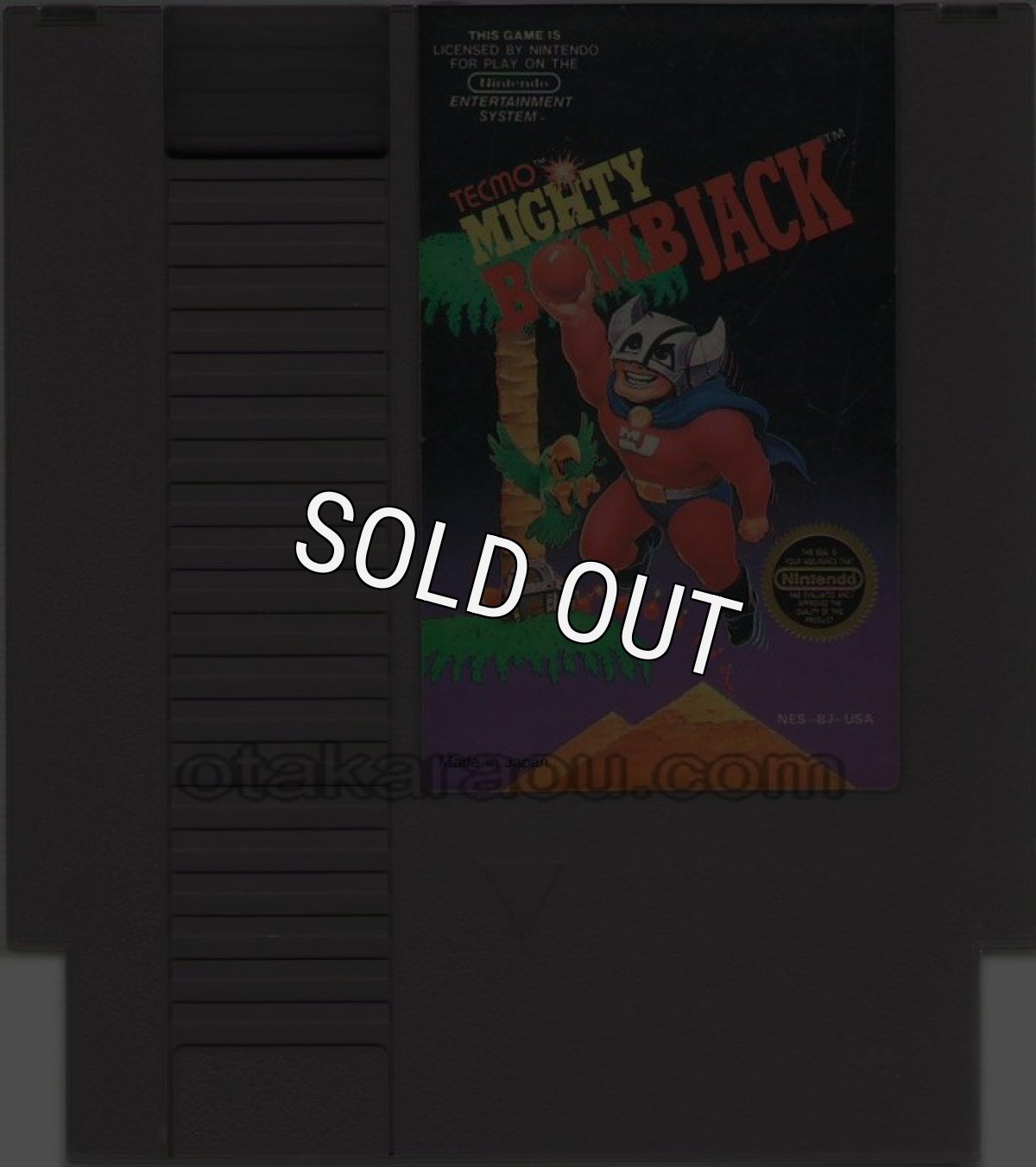 NESソフト 販売 MIGHTY BOMBJACK(マイティボンジャック)