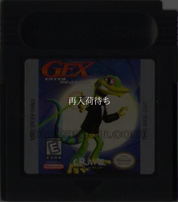 GEX : ENTER THE GECKO ゲームボーイカラー海外版 / 海外版 端子清掃済み 動作確認済み / GEX : ENTER THE GECKO Game Boy Color (Overseas Version) Tested & Working