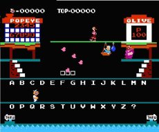 ファミコン販売 ポパイの英語遊び