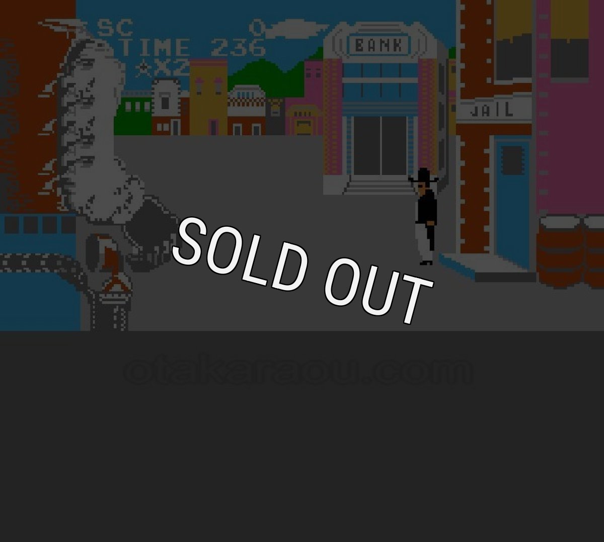 レトロゲームソフト ロウ・オブ・ザ・ウエスト