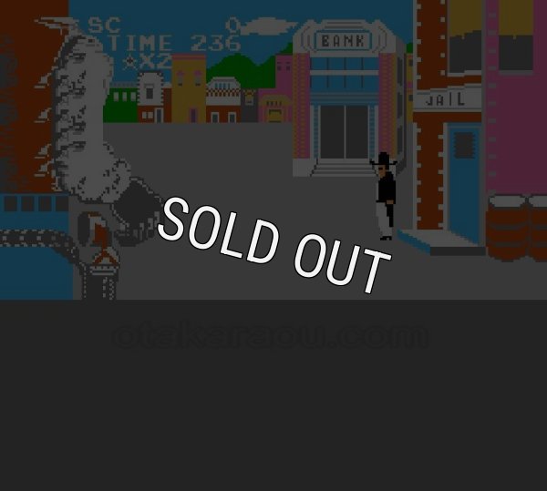 レトロゲームソフト ロウ・オブ・ザ・ウエスト