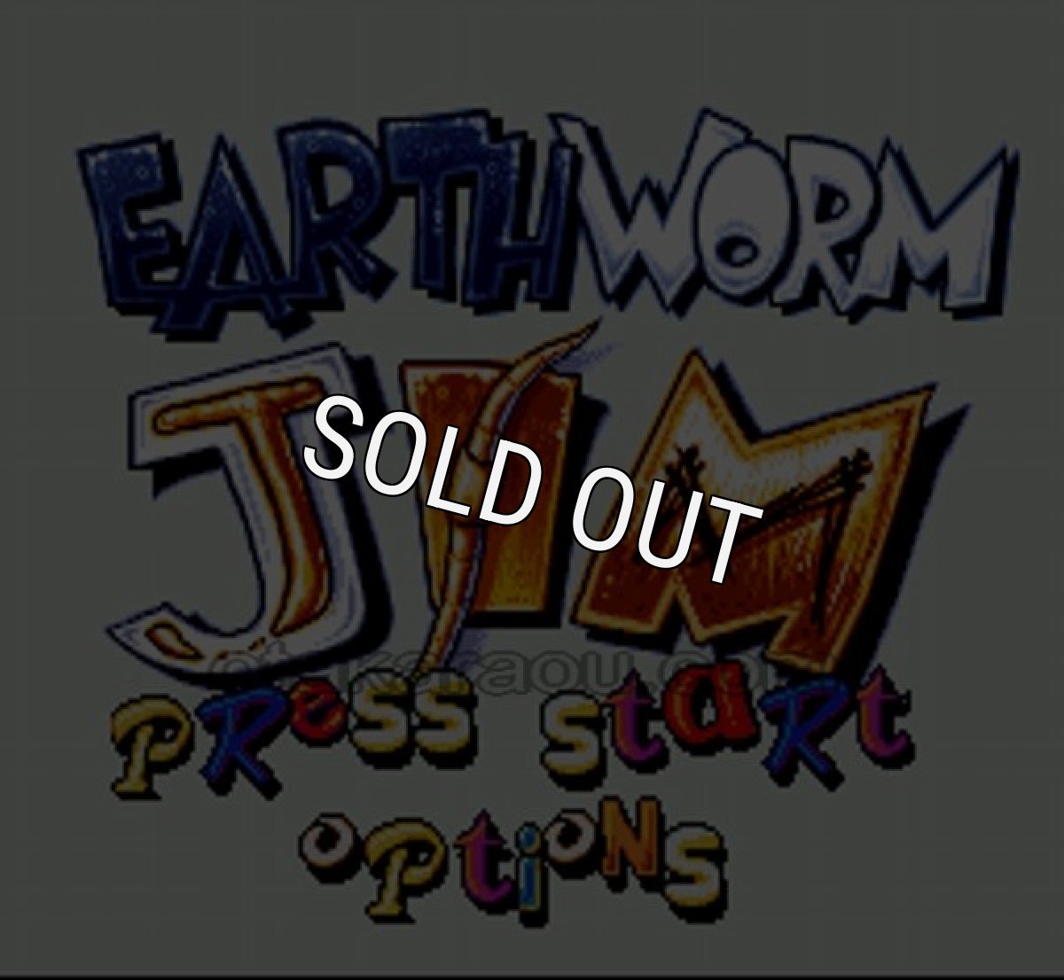 スーパーファミコンソフト アースワーム・ジム