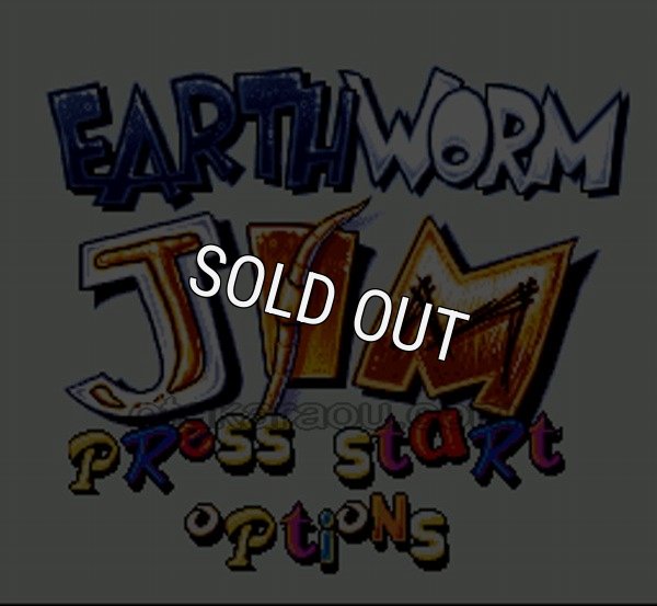 スーパーファミコンソフト アースワーム・ジム
