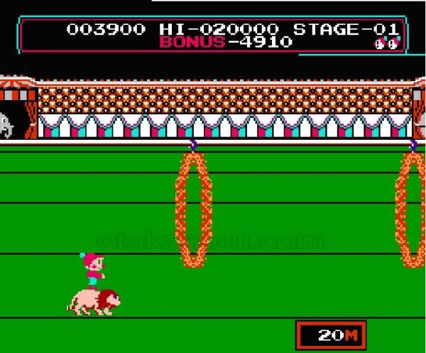famicom game image サーカスチャーリー