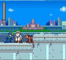 人気スーファミソフト ロックマン7 宿命の対決