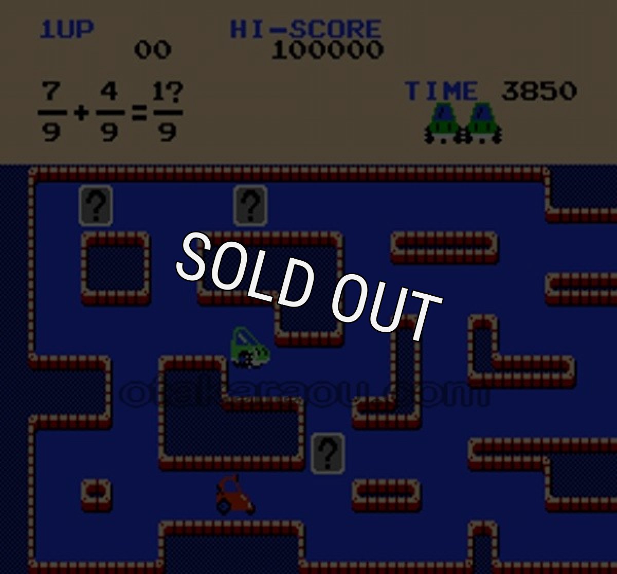 けいさんゲーム 算数4年【ファミコン画像】