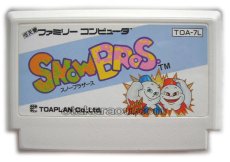 ファミコンソフト 画像 スノーブラザース
