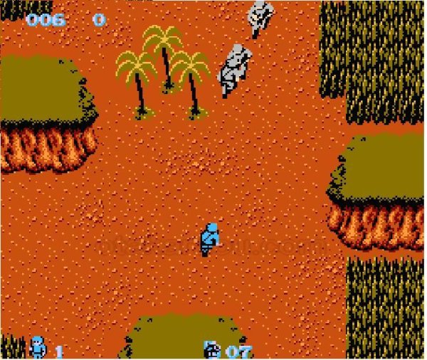 famicom game image 戦場の狼