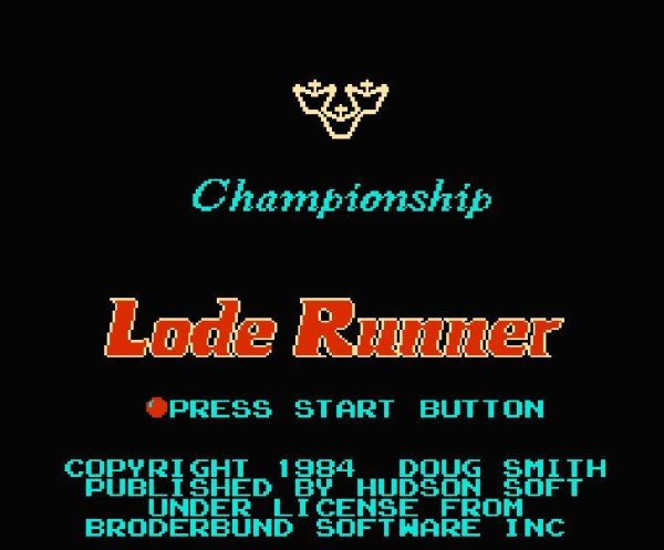 ファミコンソフト 名作 チャンピオンシップロードランナー