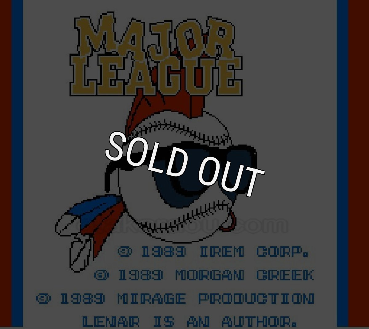 ファミコンソフト買取 メジャーリーグ