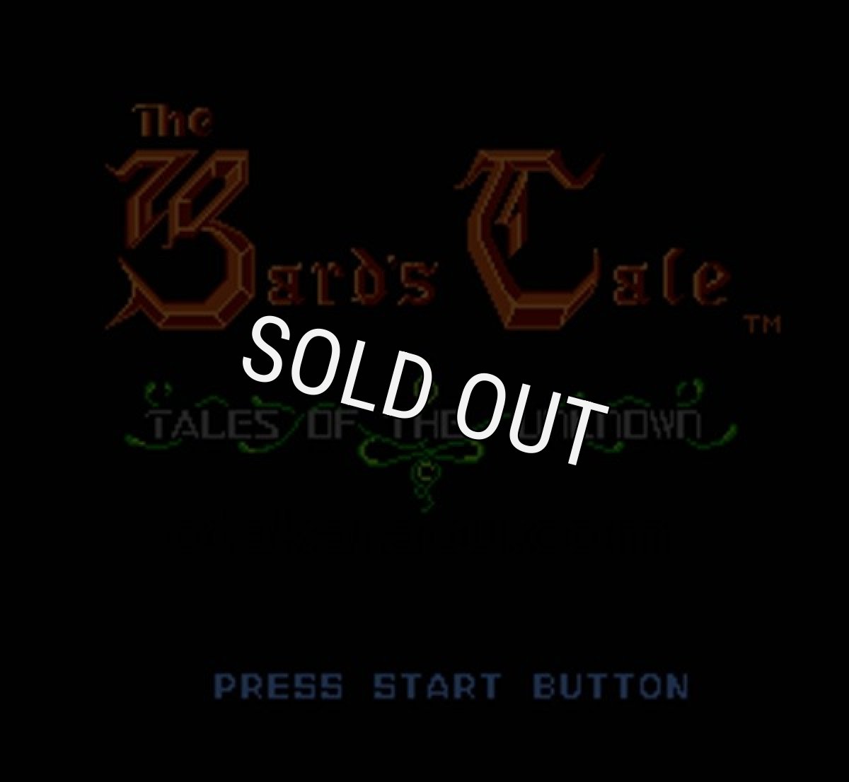 ファミコンソフト画像 バーズテイル