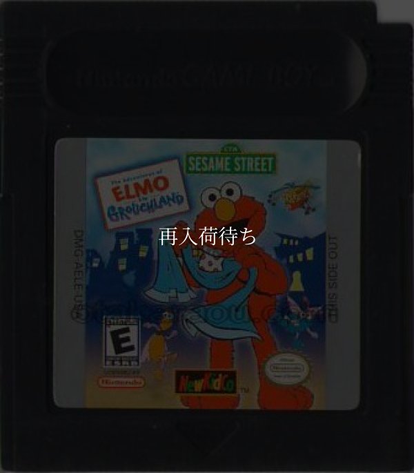 海外 ゲームボーイカラーソフト SESAME STREET（セサミストリート）