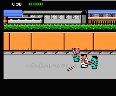 ダウンタウン熱血物語 ファミコンソフト カセットのみ (端子清掃済