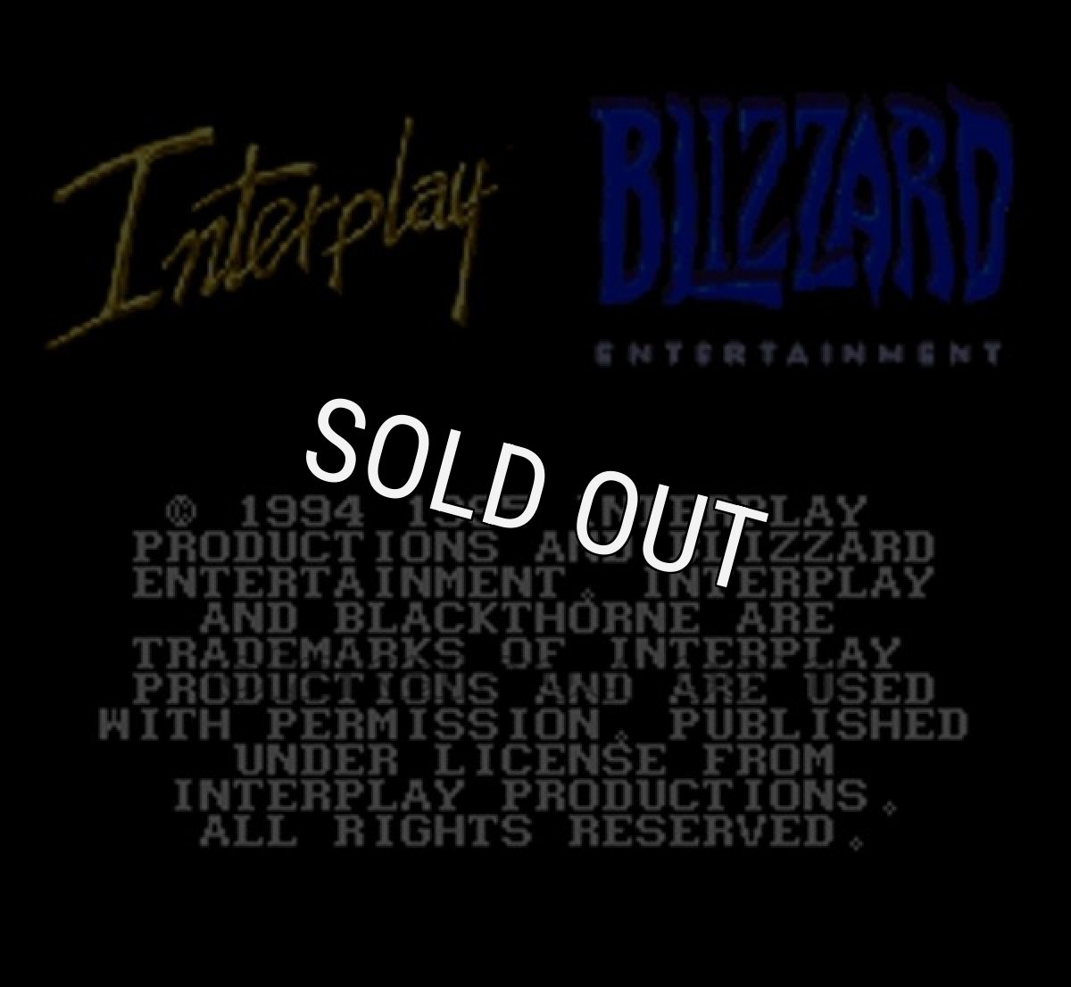 SFC名作 ブラックソーン