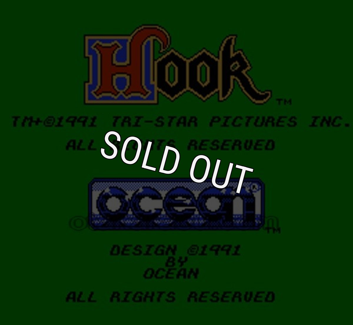 ファミコンソフト画像 Hook(フック)