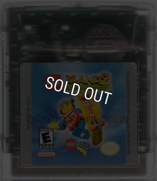 海外 ゲームボーイカラーソフト LEGO ISLAND2（レゴアイランド2）