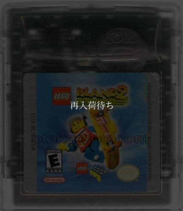 LEGO ISLAND2（レゴアイランド2） ゲームボーイカラー海外版 / 海外版 端子清掃済み 動作確認済み / LEGO ISLAND2 Game Boy Color (Overseas Version) Tested & Working