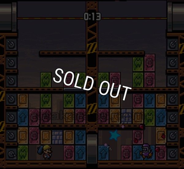 人気スーファミソフト レッキングクルー'98