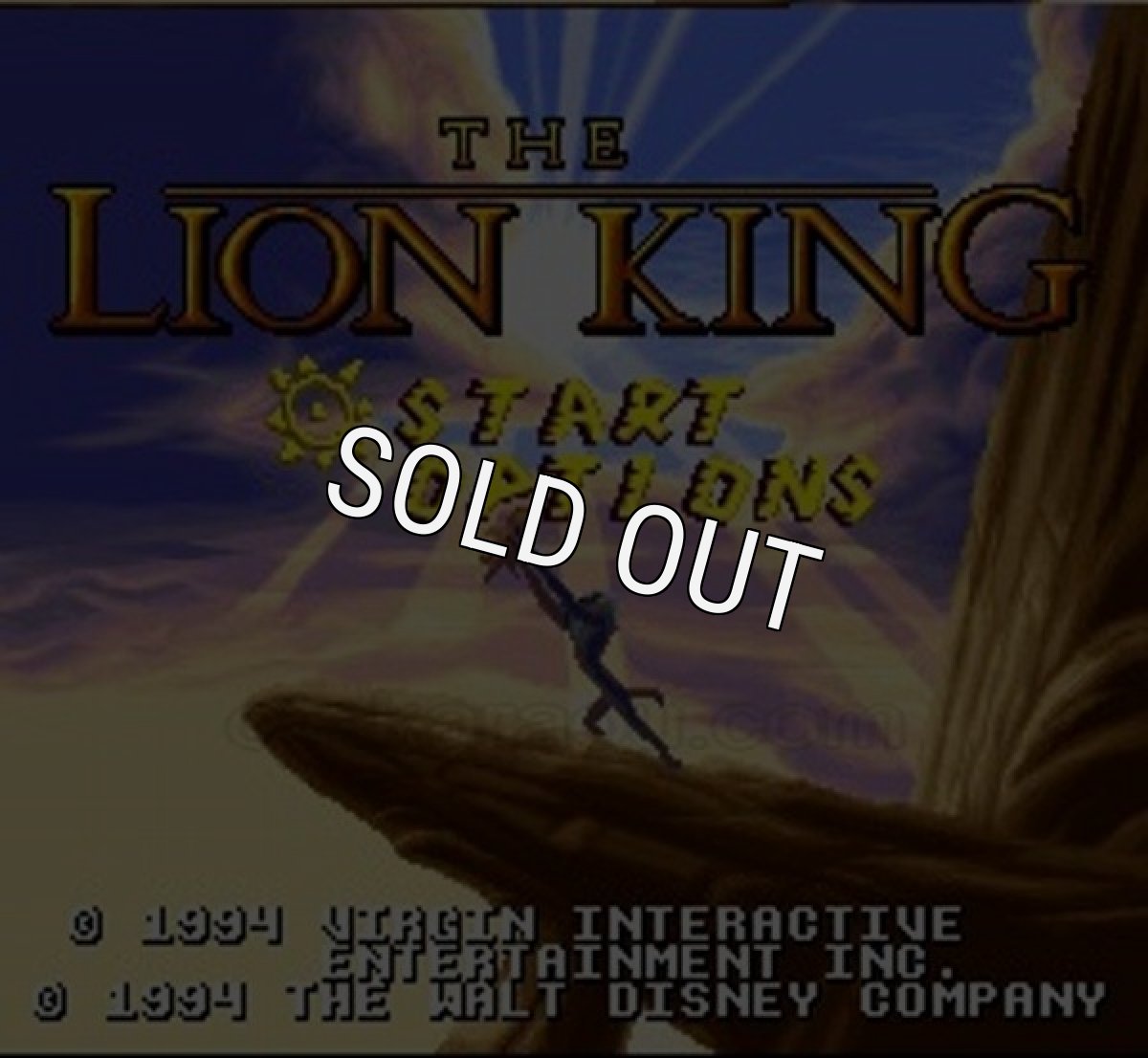 SFC ROM ライオンキング