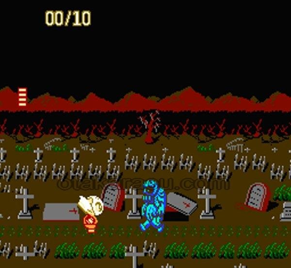スプラッターハウス ファミコンソフト / 起動確認済み プレイ画面 / Splatterhouse Famicom Game Gameplay Screenshot