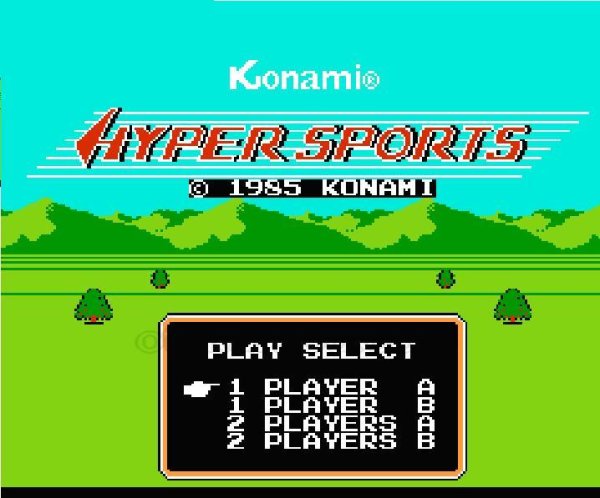 ファミコンソフト画像 ハイパースポーツ
