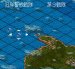 紺碧の艦隊 スーパーファミコンソフト / 起動確認済み プレイ画面 / 紺碧の艦隊 Super Famicom Game Gameplay Screenshot