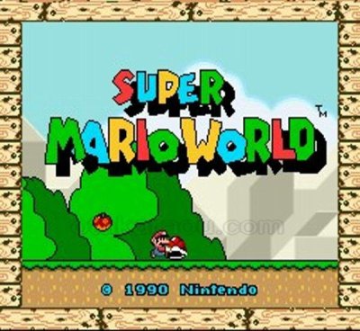 スーパーファミコンソフト画像 スーパーマリオワールド