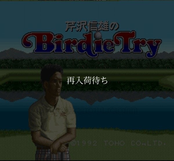 スーパーファミコンソフト画像 芹沢信雄のバーディートライ