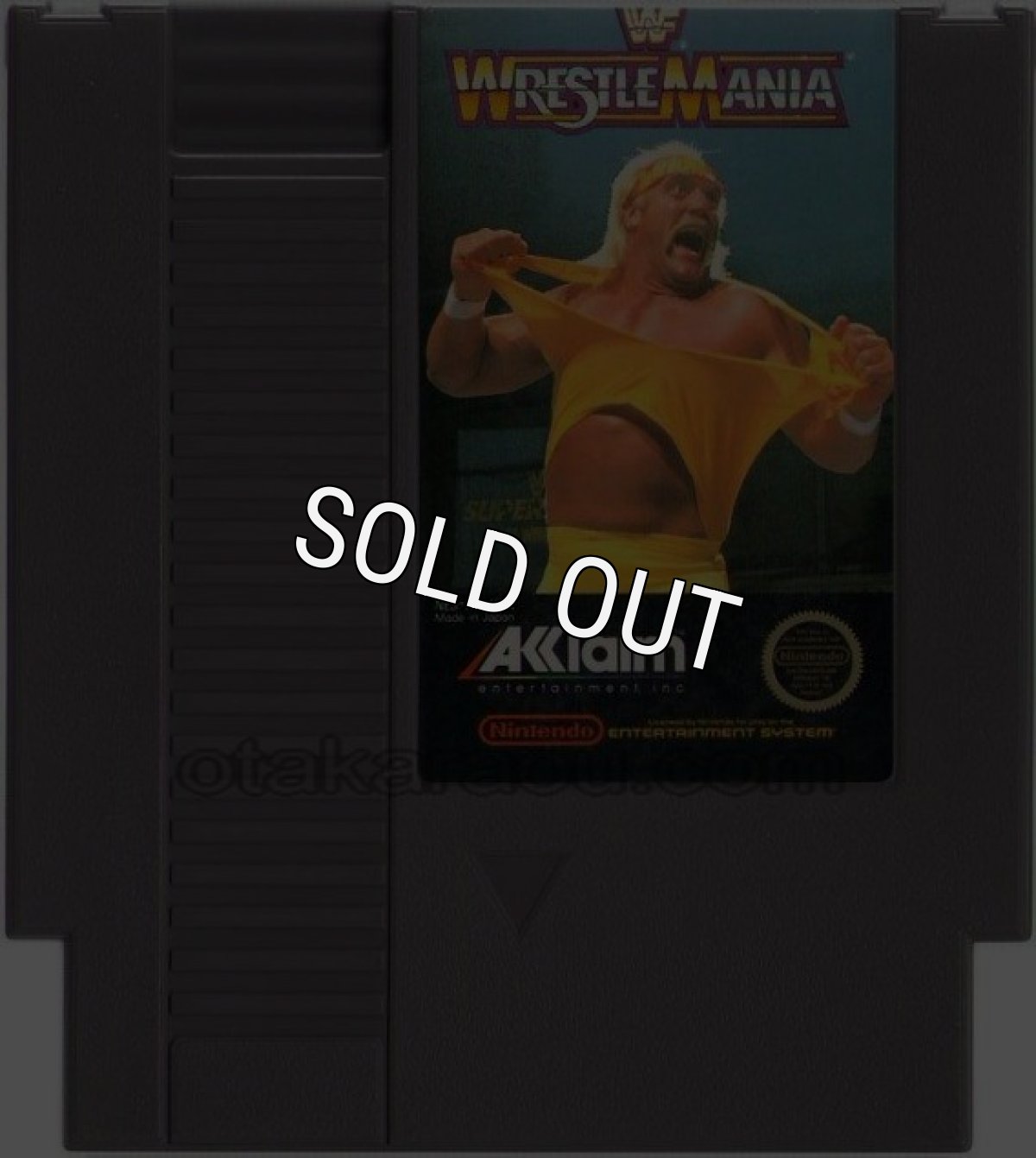 NESソフト 販売 WRESTLE MANIA（レッスルマニア）