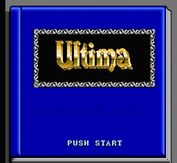 ファミコン名作 ウルティマ 聖者への道