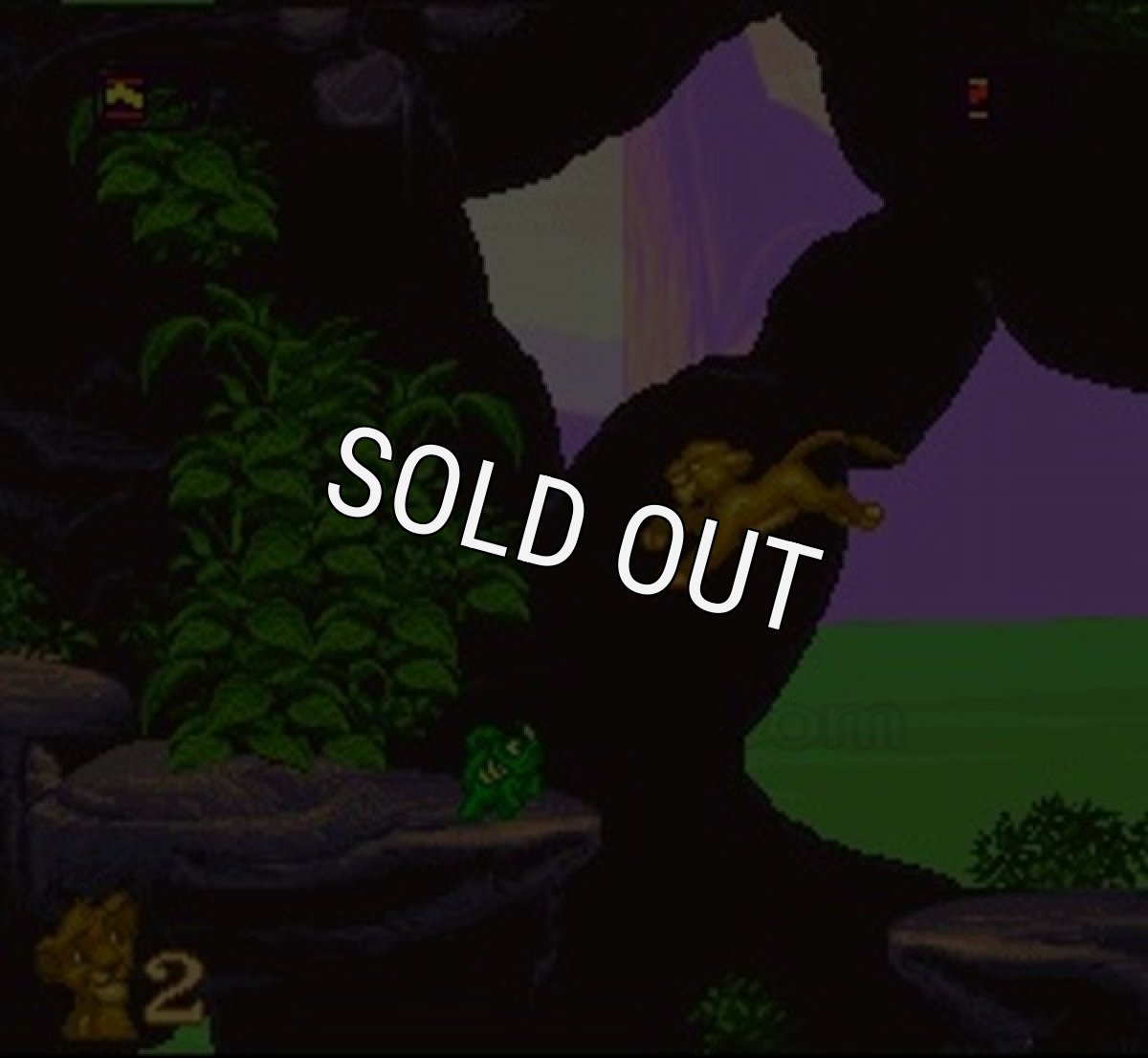 人気スーファミソフト ライオンキング