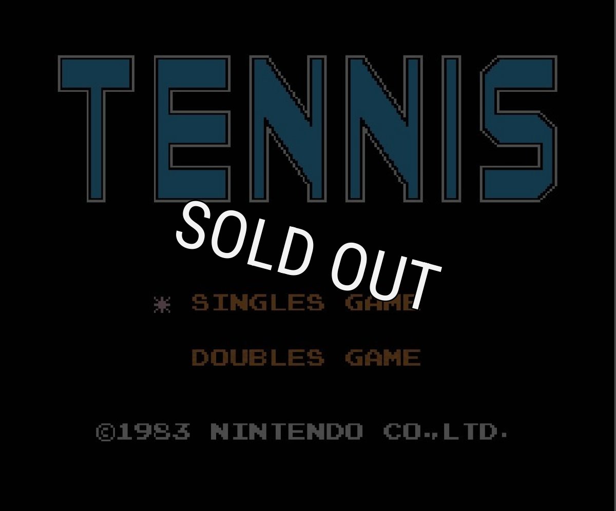 ファミコンソフト 名作 テニス